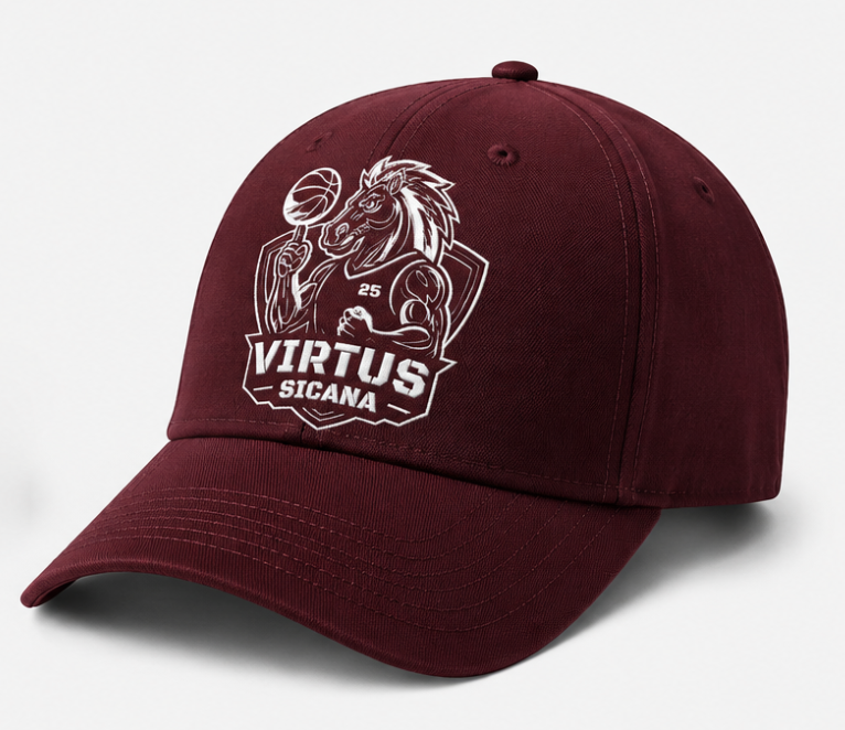 Home Cappellino Virtus Sicana Granata