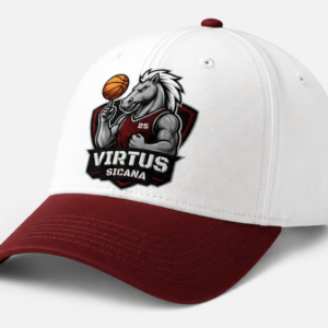 Cappellino Virtus Sicana Bianco